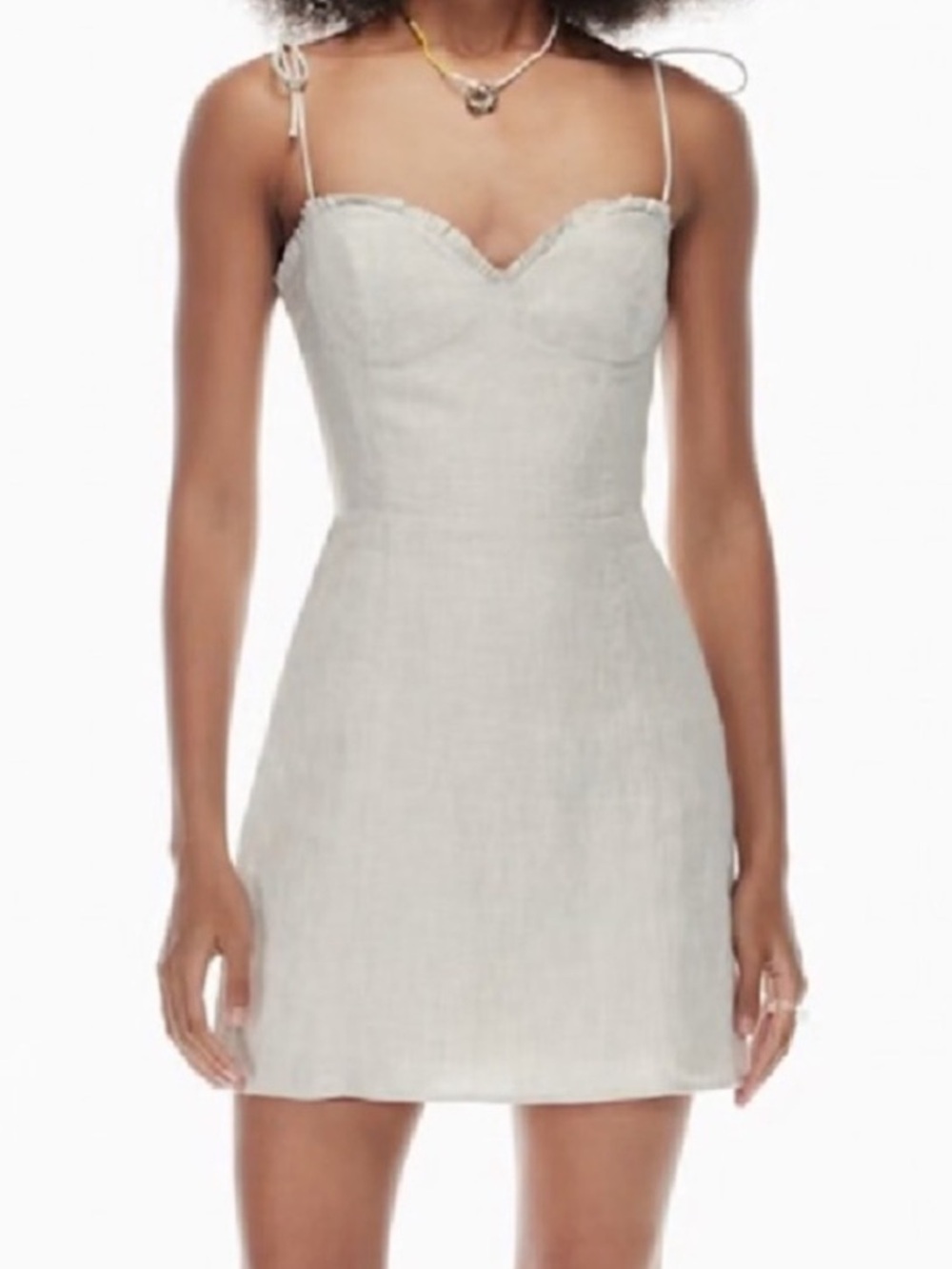 Aritzia Wilfred Fable Linen Dress EUC